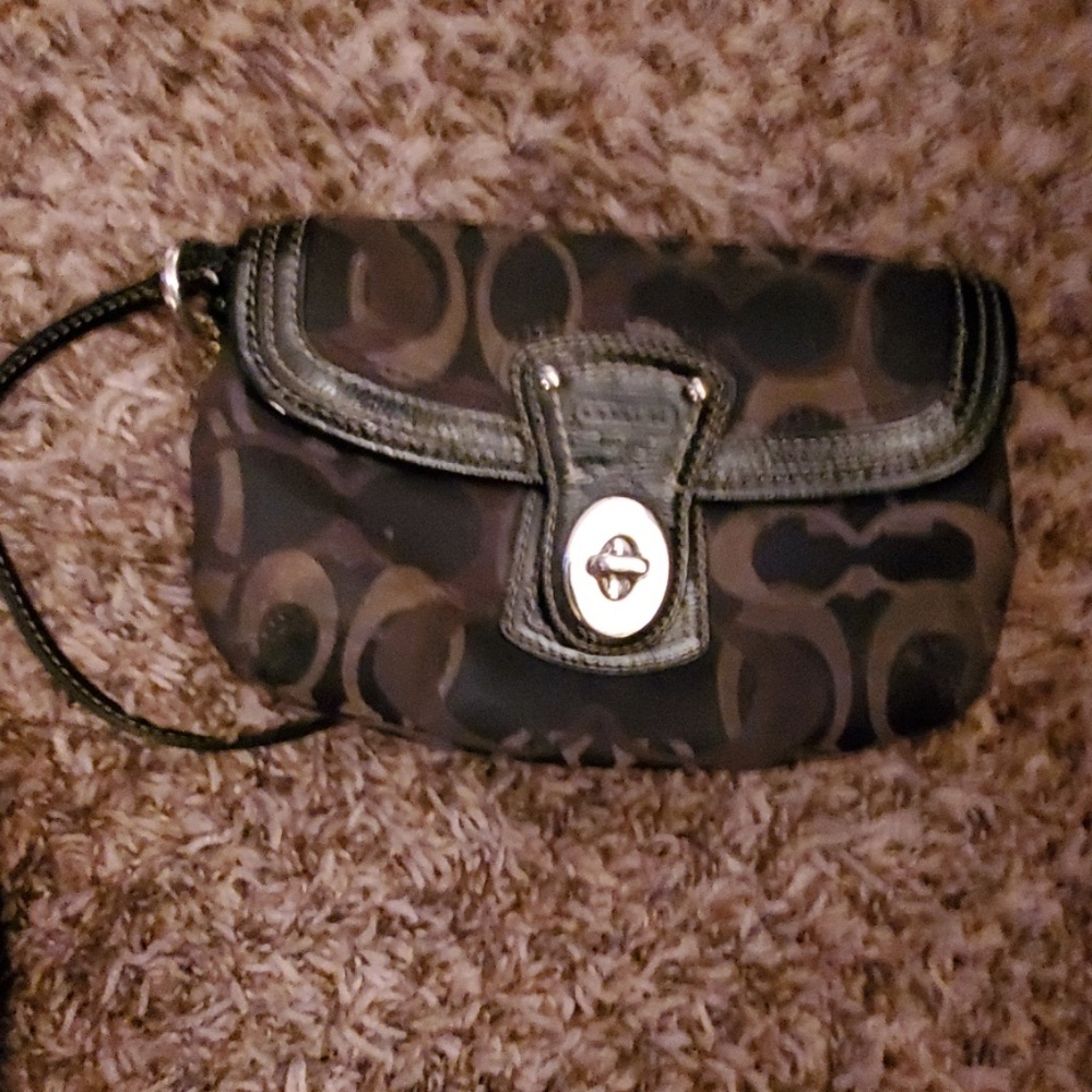 Coach Purse and matching wristlet